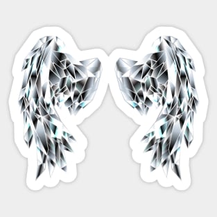 Crystal Wings Sticker